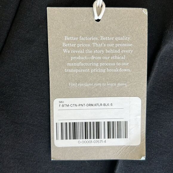 Everlane The Dream Kick Flare Pant in BlackSize S - Picture 6 of 13